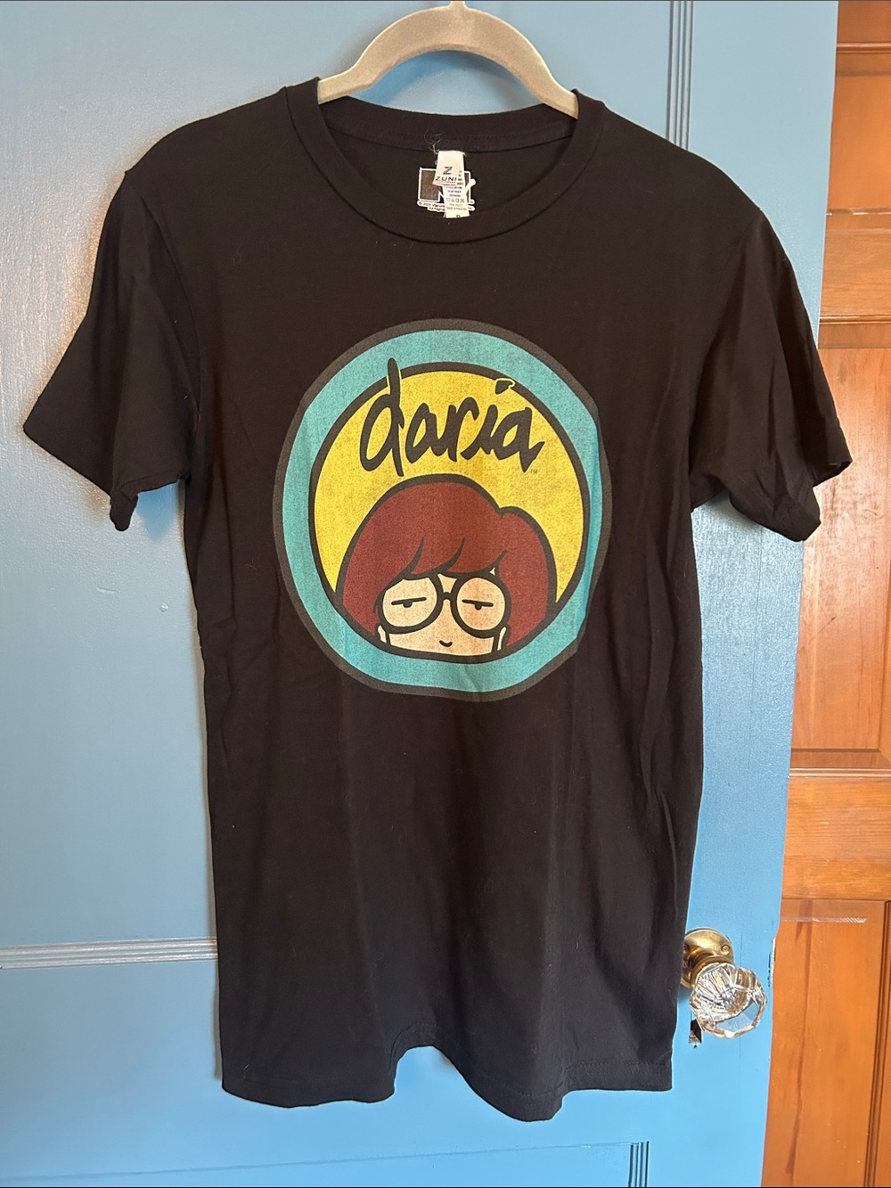 MTV Black Graphic Tee with Daria Logo